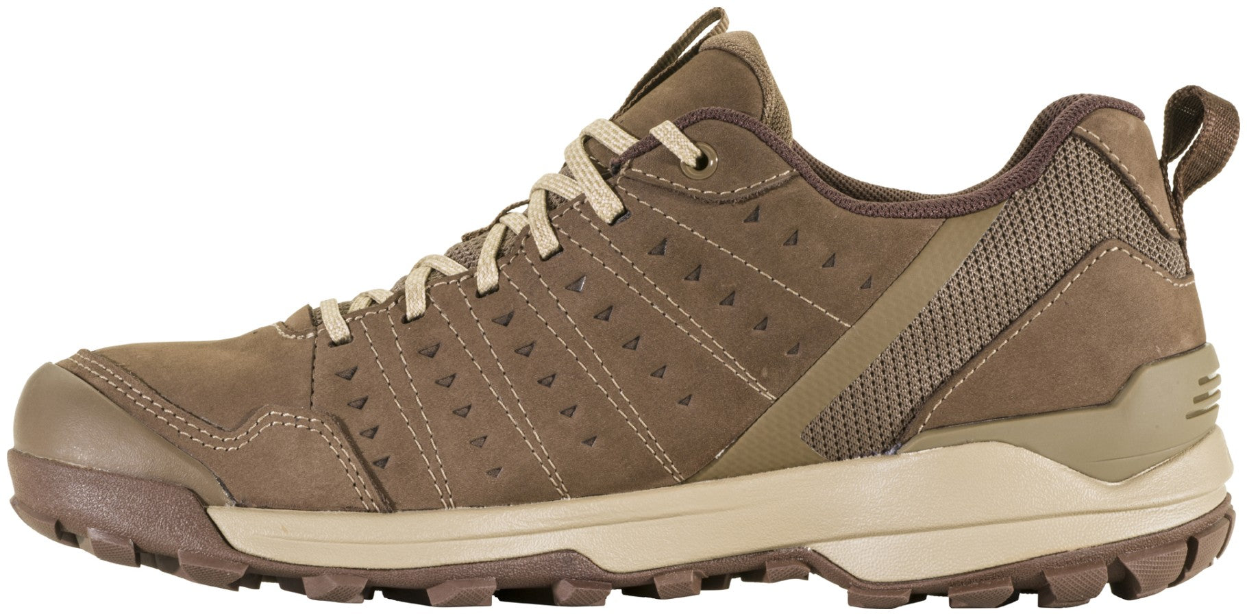 Oboz Sypes Low Leather Waterproof Men's Shoe - Morel Brown Inside