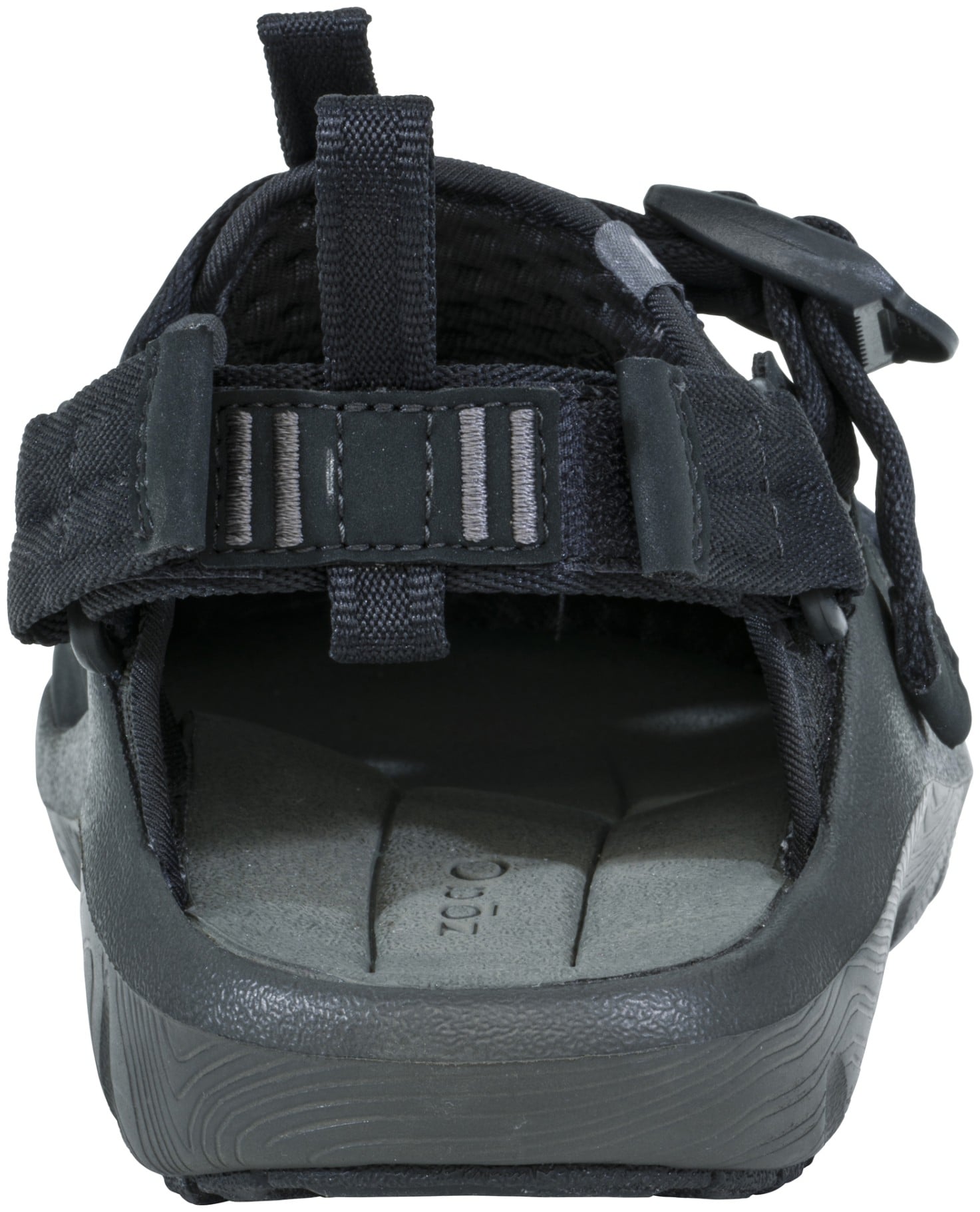 Oboz Men's Whakata Off-Road Outdoor Adventure Sandals - Black Sea Back