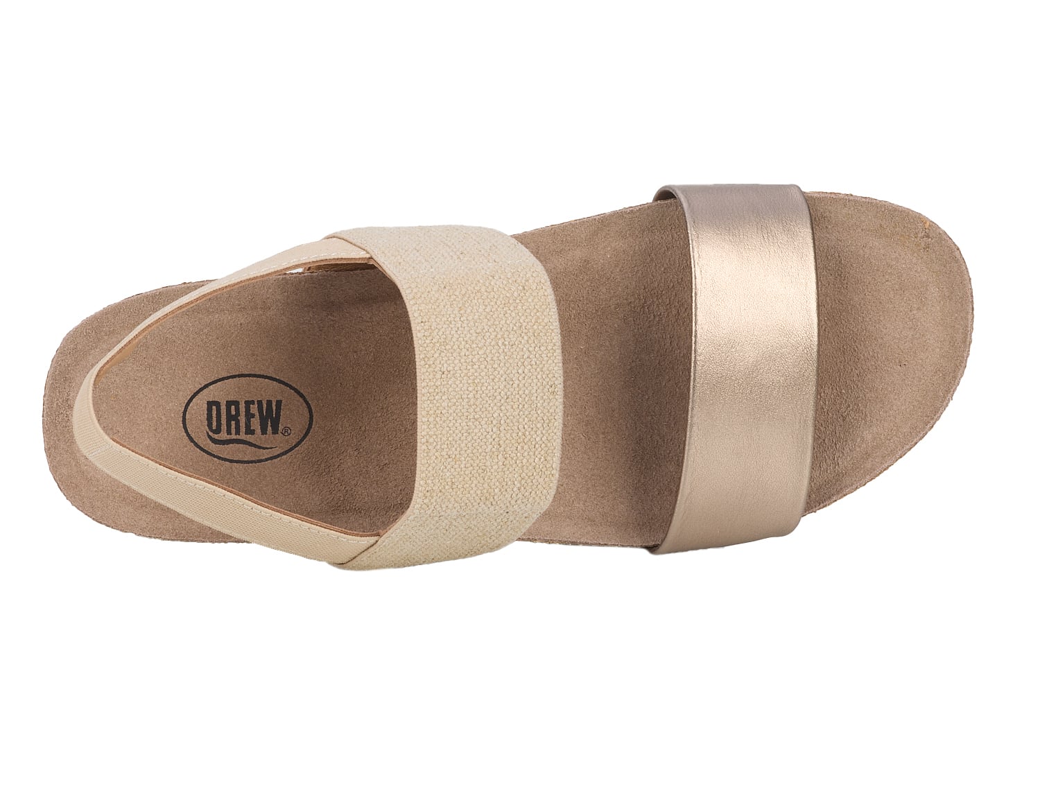 Drew Maeve - Natural/Metallic Combo - Sole View