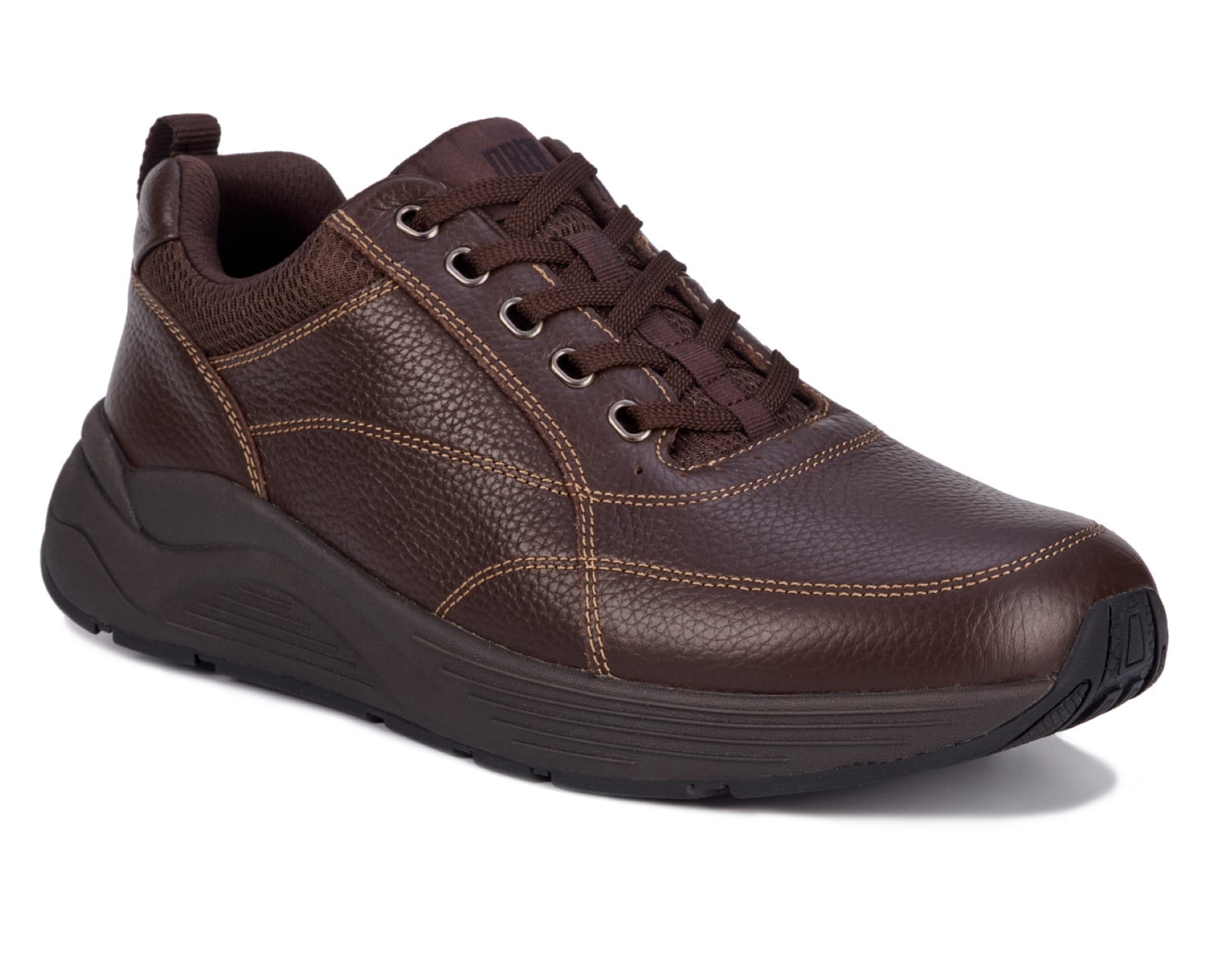 Brown Pebbled Leather