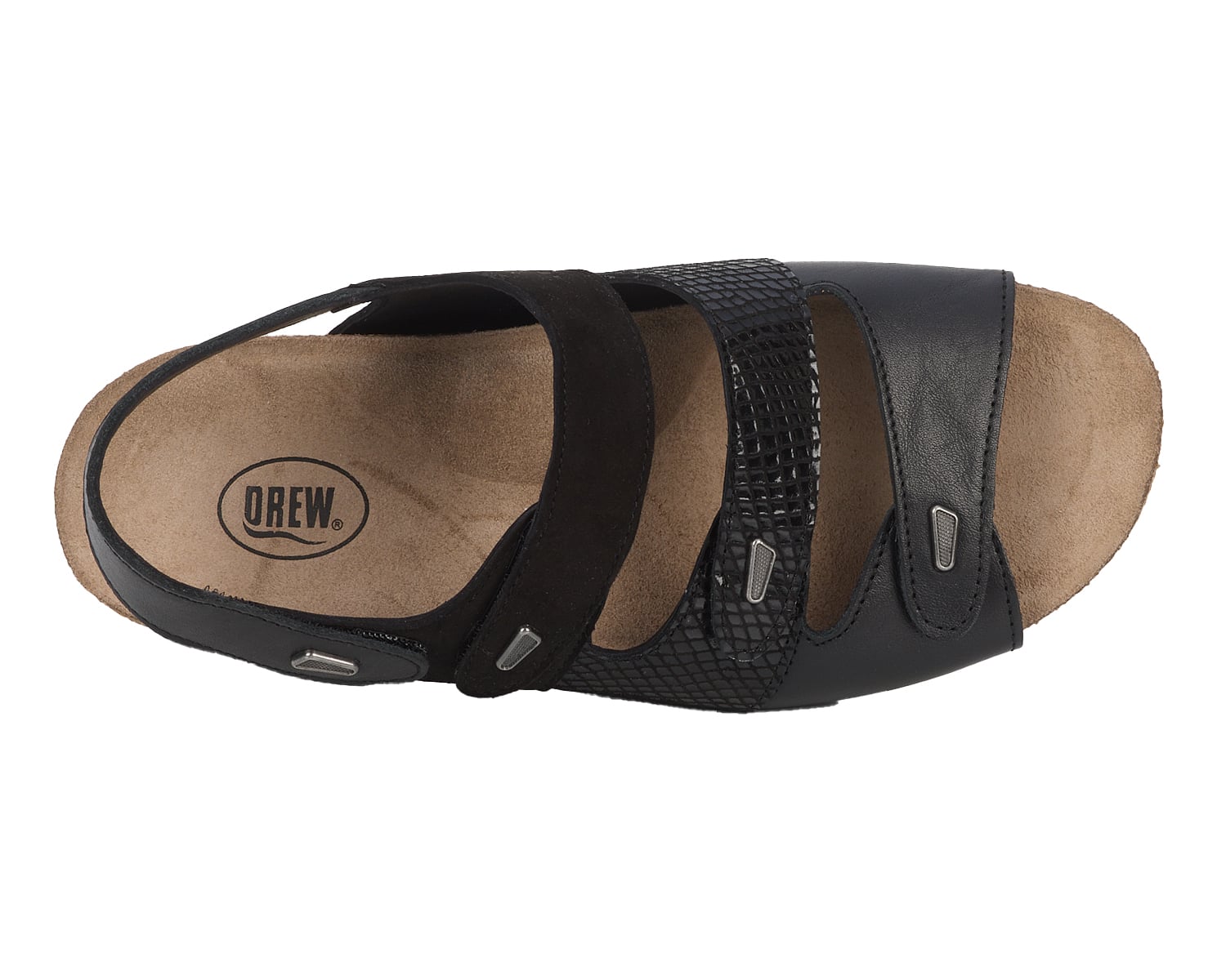 Drew Margo - Black Combo - Sole View