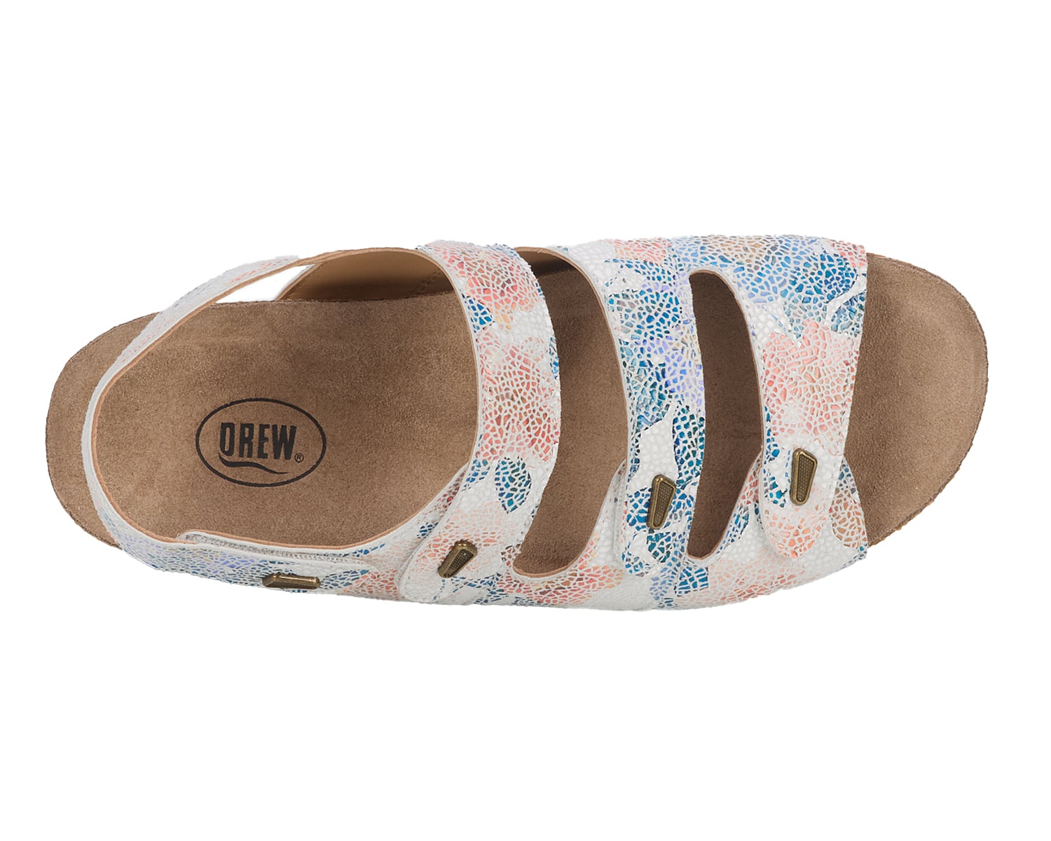 Drew Margo - Floral Multi Combo - Sole View