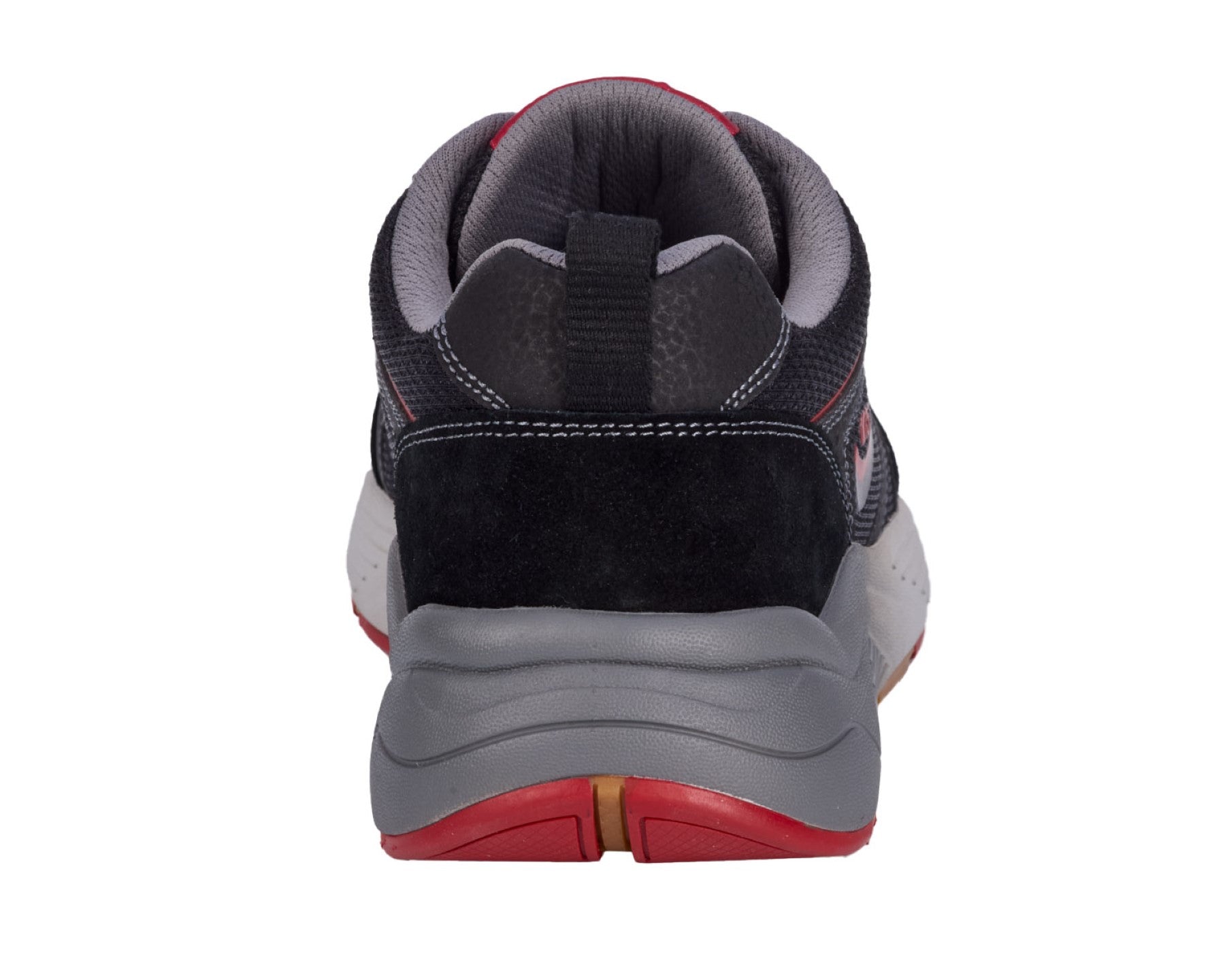 Drew Marvel Men's Athletic Shoe - Black Mesh Combo - Back View