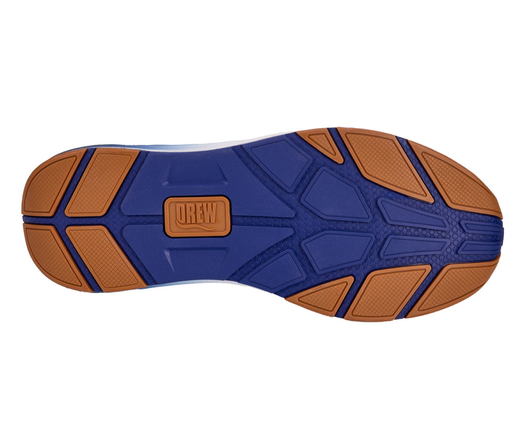 Drew Marvel Men's Athletic Shoe - White Mesh Combo - Top View