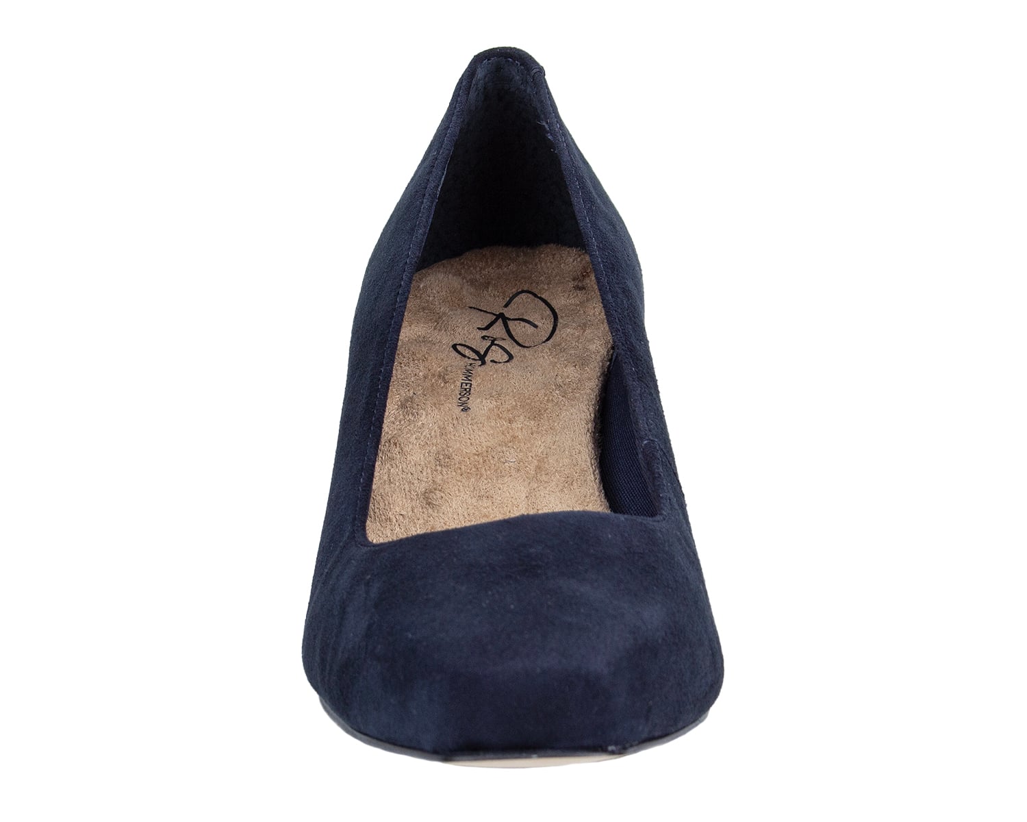 Ros Hommerson Meredith - Navy Suede - Front View