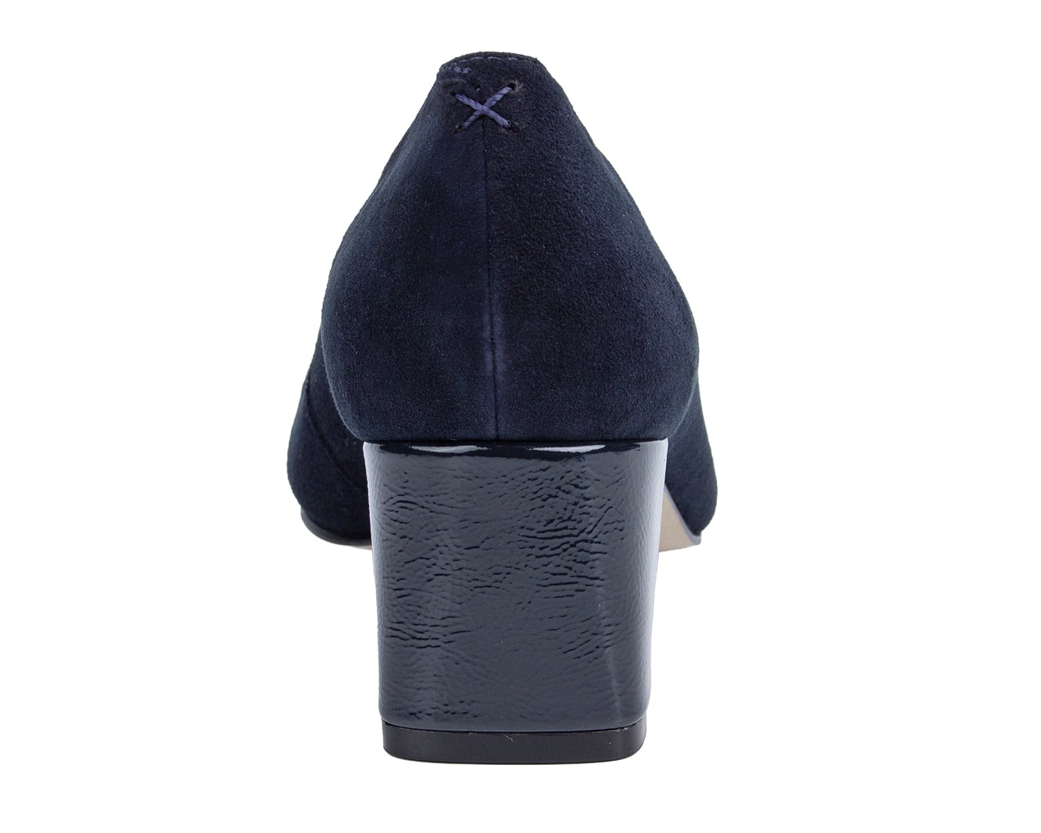 Ros Hommerson Meredith - Navy Suede - Back View