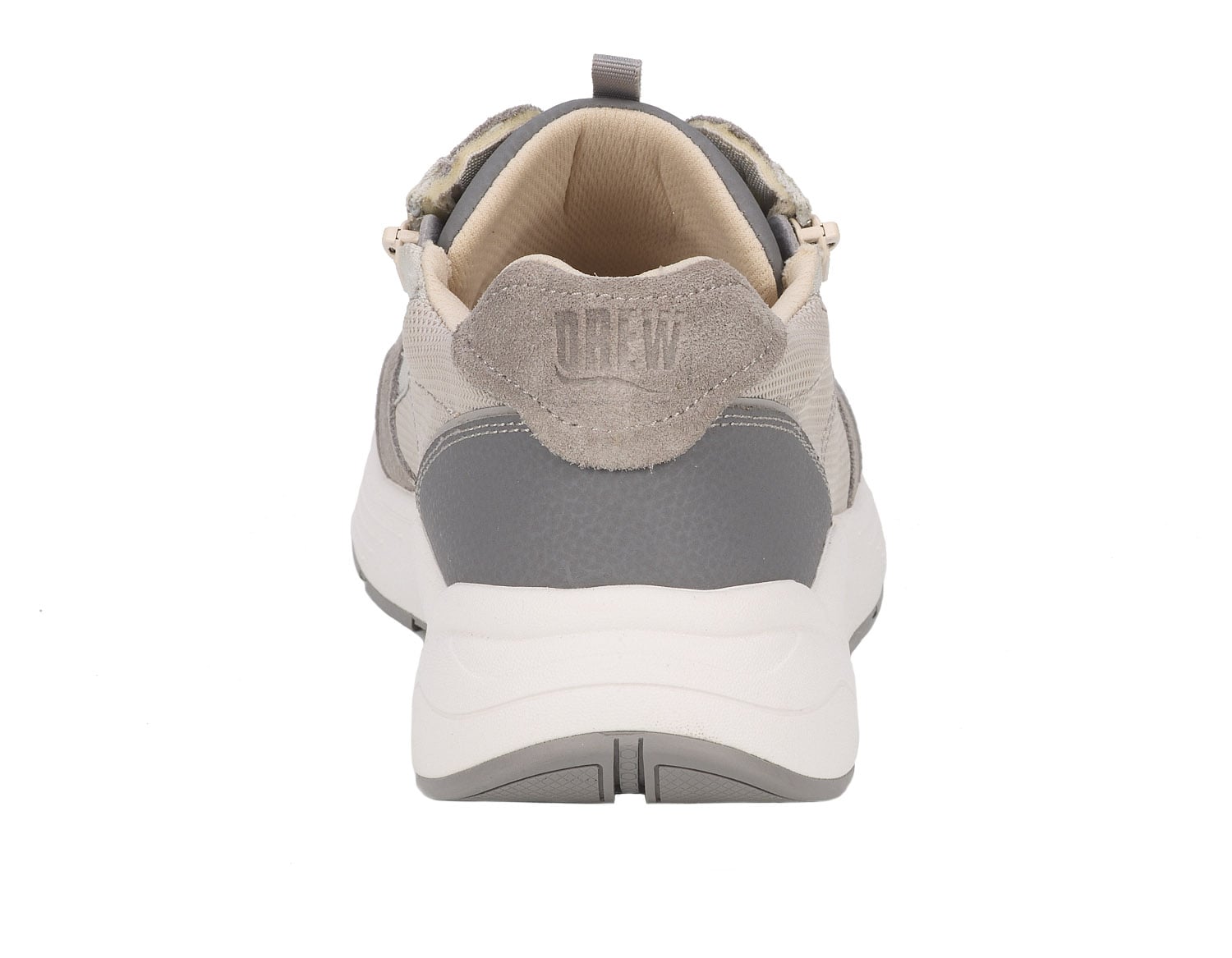 Drew Miller - Grey Suede Combo - Back View