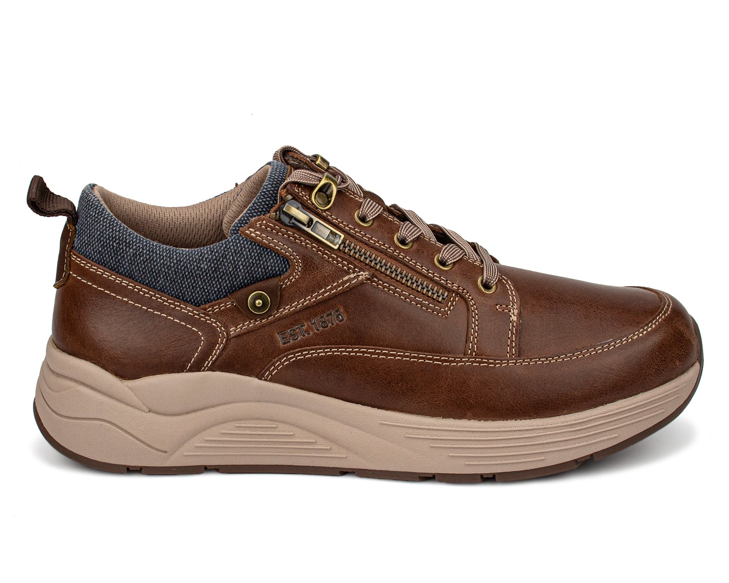 Drew Mogul - Tan Leather - Outside View