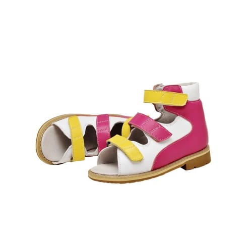 Final Sale - Mt. Emey 1368-SL White/Rosy -  Children Semi-Orthopedic Stability Footwear - White/Rosy manufacturer photo 3