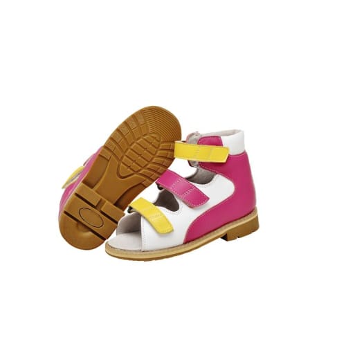 Final Sale - Mt. Emey 1368-SL White/Rosy -  Children Semi-Orthopedic Stability Footwear - White/Rosy manufacturer photo 4