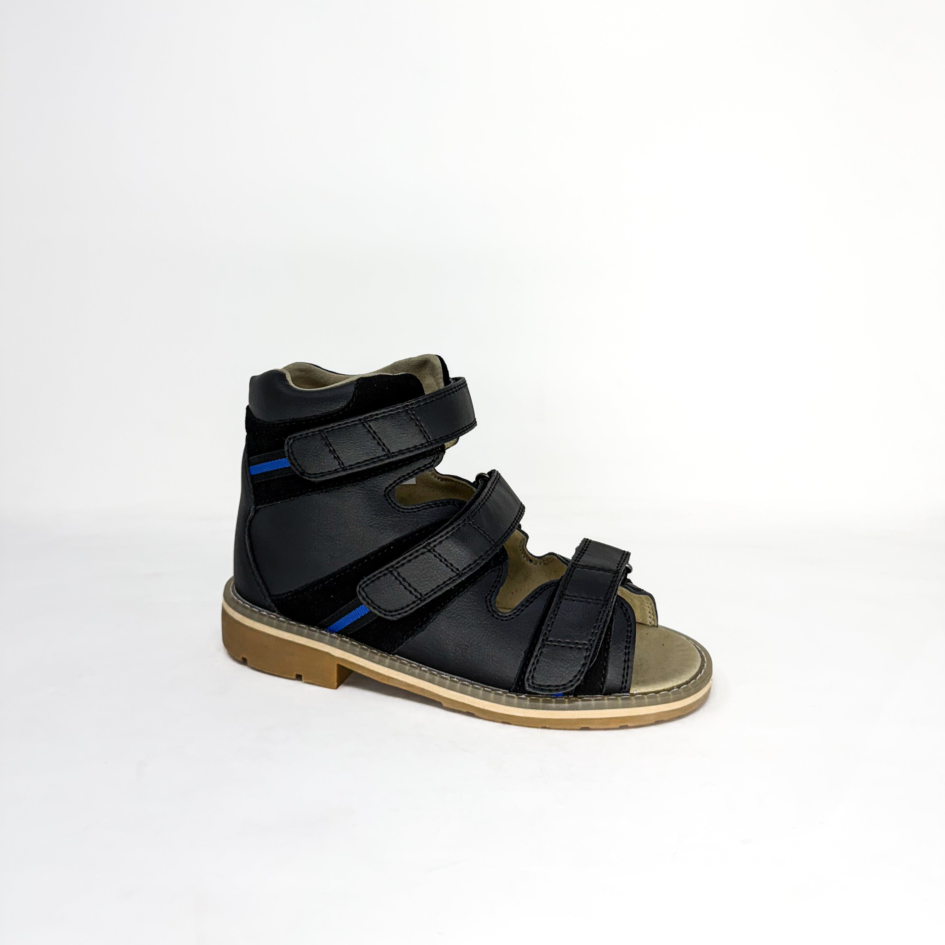 Final Sale - Mt. Emey 2573-SL - Children Straight Last Orthopedic Boot with Hooks and Loops - Black manufacturer photo 2