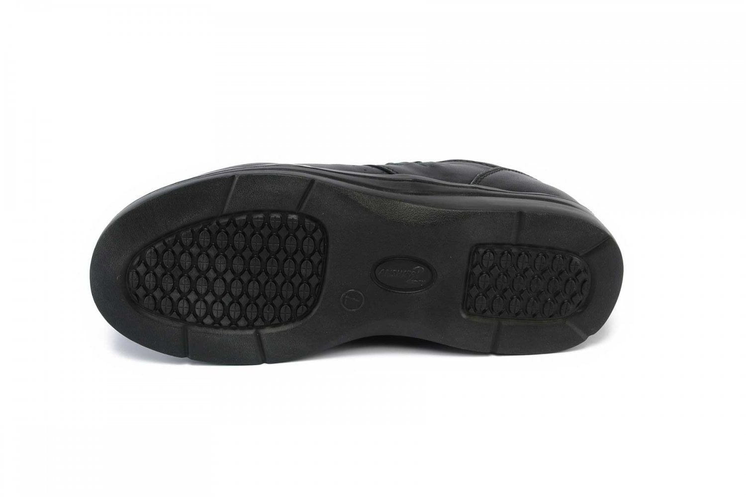 Answer2 445-1 Black womens casual comfort shoe - Black Bottom