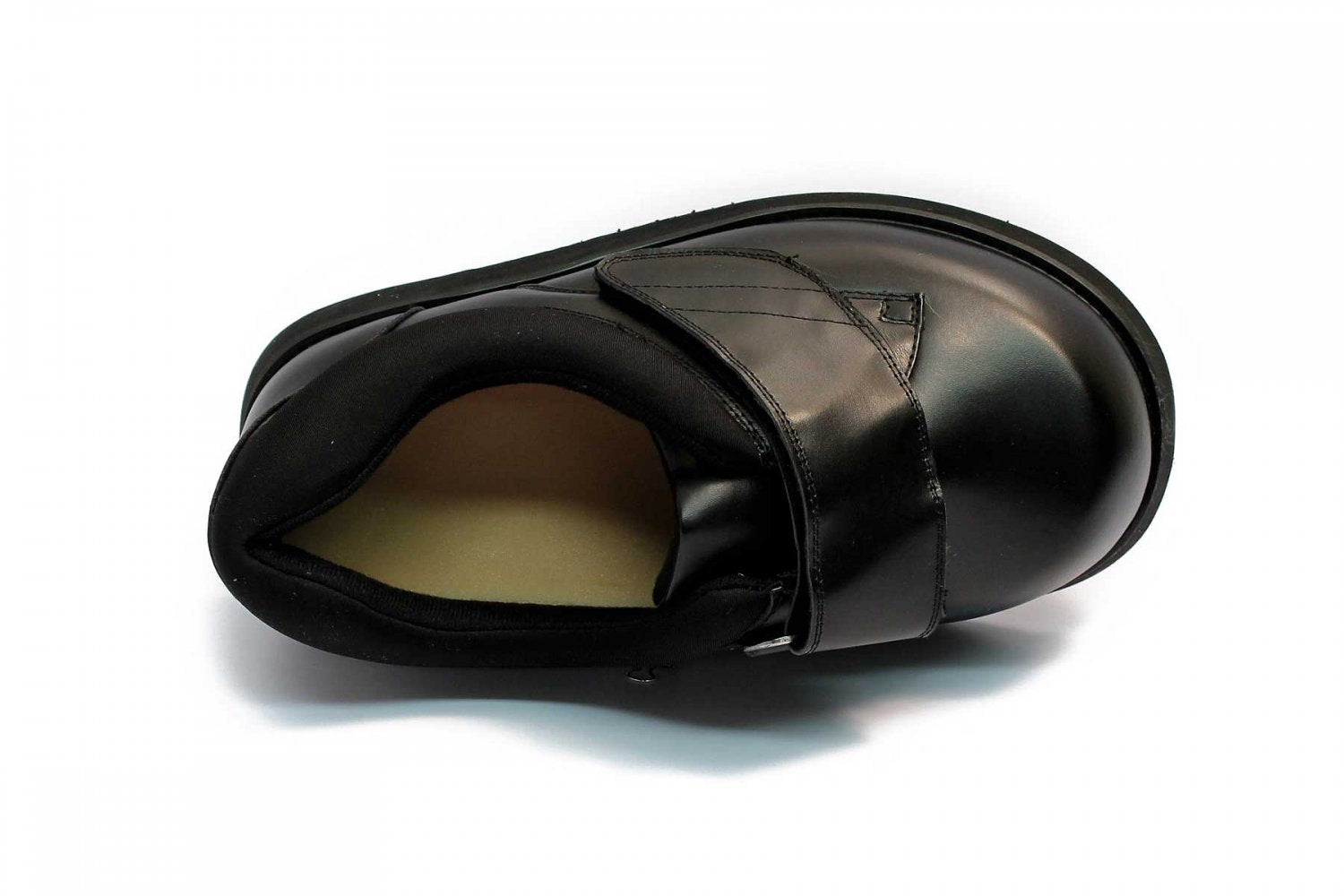 Mt. Emey 502-E - Men's Casual Accomodator Shoes Single Strap - Black Top