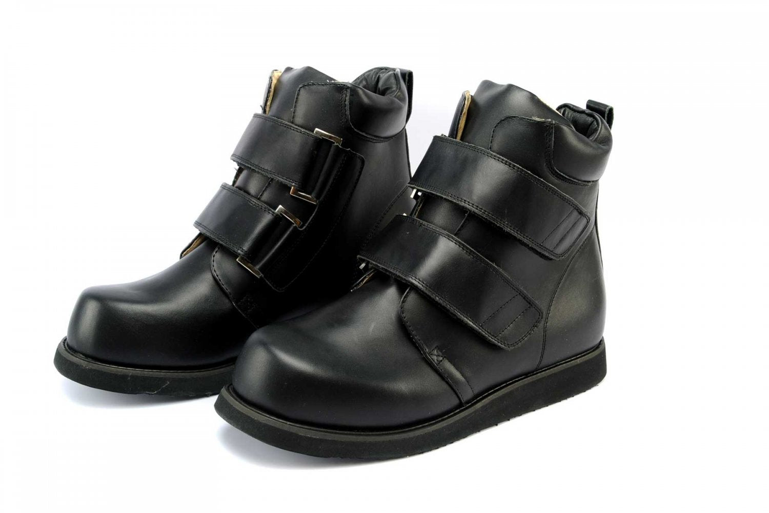 Mt. Emey 503 - Men's Supra-depth Boots Strap Closure by Apis - Black Pair