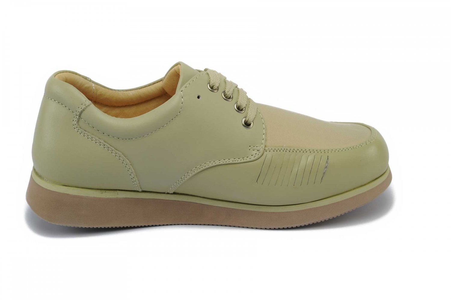 Mt. Emey 608 - Women's Lycra Casual Shoes by Apis - Beige Side