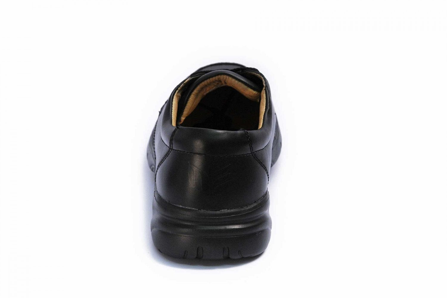 Mt. Emey - 708 - Men's Bunion Shoe by Apis - Black-Leather  Back
