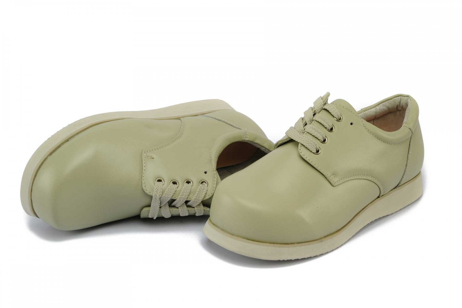 Mt. Emey 9108 - Women's Supra-depth Dress/Casual Shoe - Beige Pair / Top