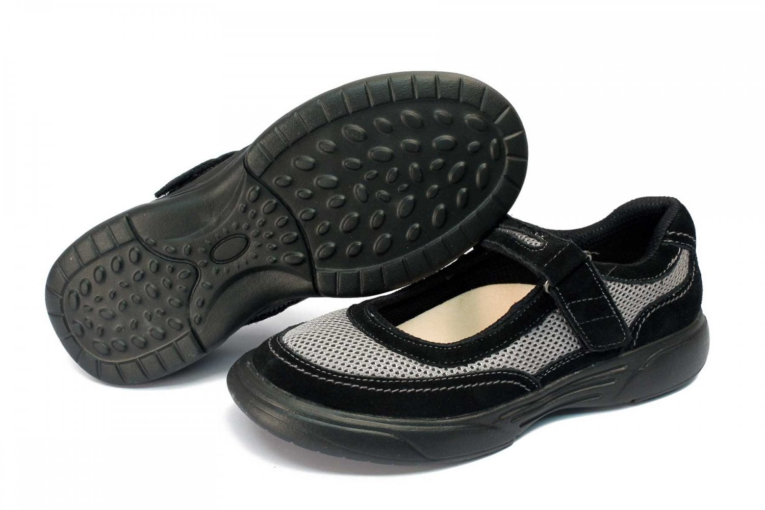 Mt. Emey 9200 - Women's Extreme-Light Mary Jane - Black Pair / Bottom