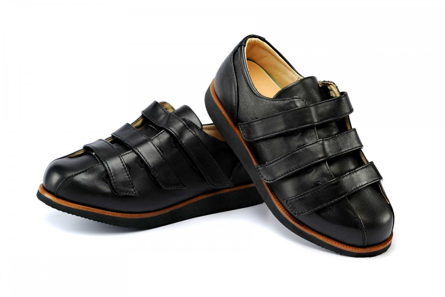 Mt. Emey 9226 - Women's Surgical Opening Shoes by Apis - Black Pair / Top