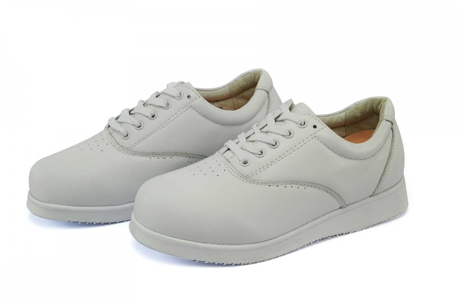 Mt. Emey 9302 - Womens Comfort Shoe - up to 7E - White Pair