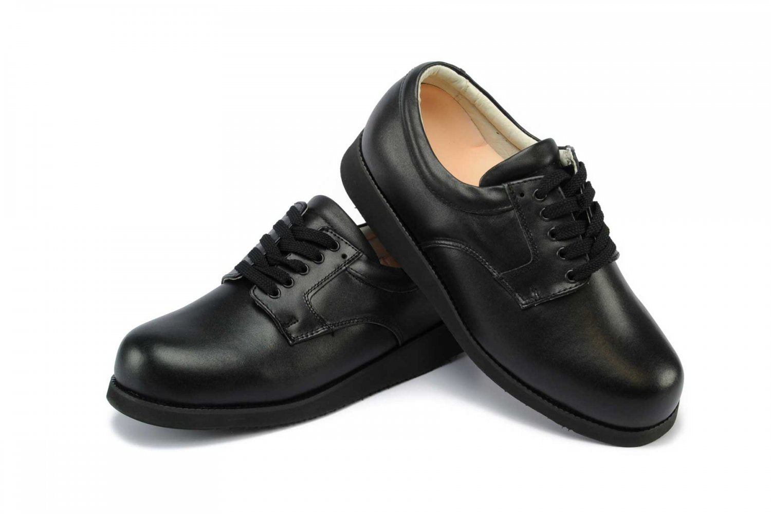 Mt. Emey 9501 Men's Casual / Dress Lace Super-Depth Shoe - Black Pair / Top