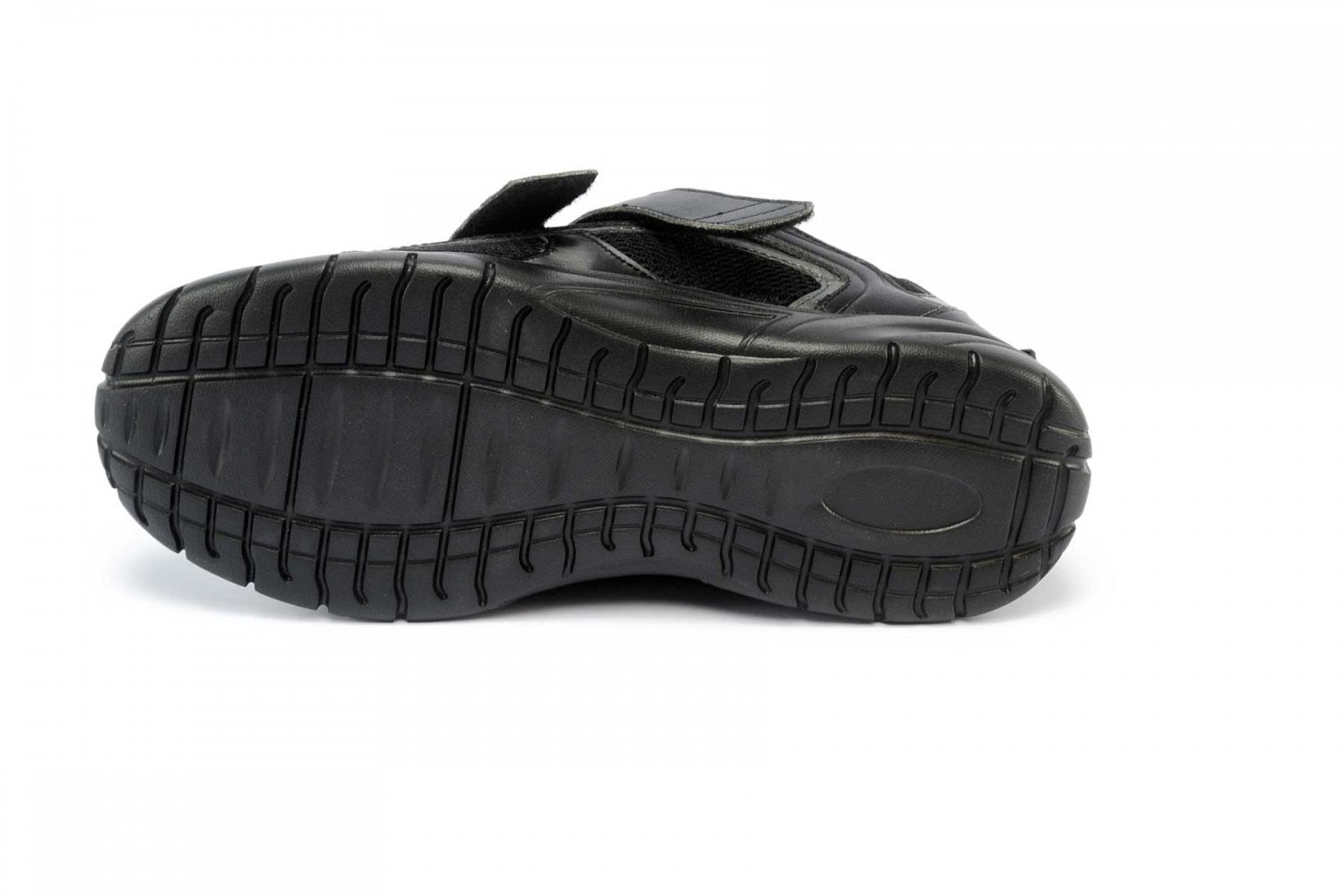 Mt. Emey 9701-V - Men's Extra-depth Athletic/Walking Strap Shoes - Black Bottom