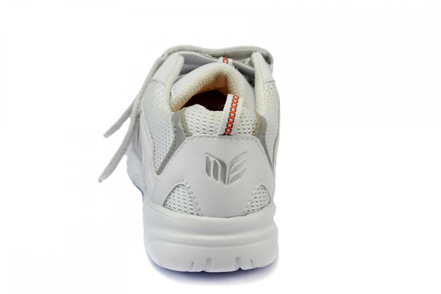 Mt. Emey 9701-V - Men's Extra-depth Athletic/Walking Strap Shoes - White/Grey Back