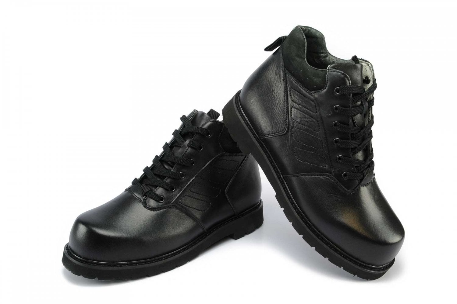 Mt. Emey 9951 - Men's Orthopedic Boots by Apis - Black Pair / Top