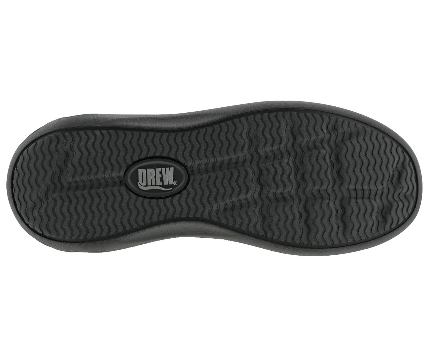 Drew Murphy Men's Ankle Boot - Black Nubuck/Leather - Top View
