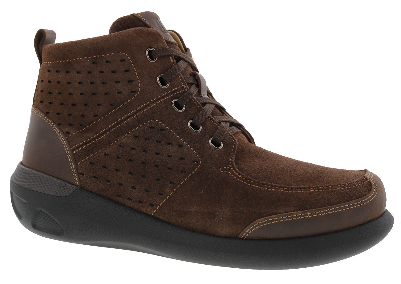 Drew Murphy Men's Ankle Boot - Dark Brown Leather - Main View