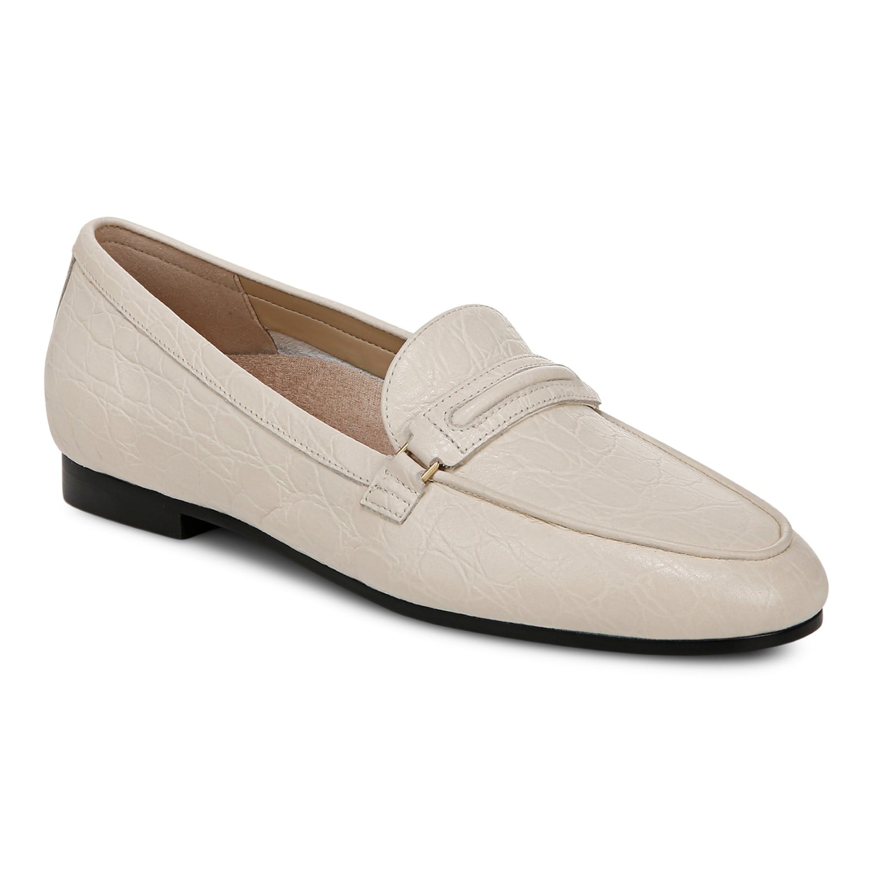 Vionic Newport Women's Orthotic Loafer Casual Shoe in Cream