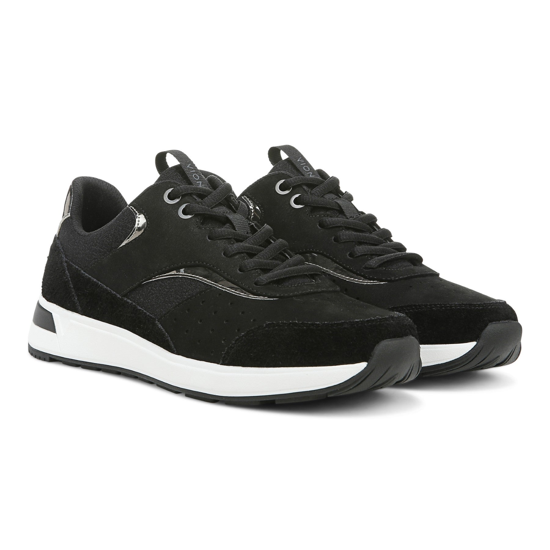 Vionic Nova Womens Oxford/Lace Up Casual - Black - Pair