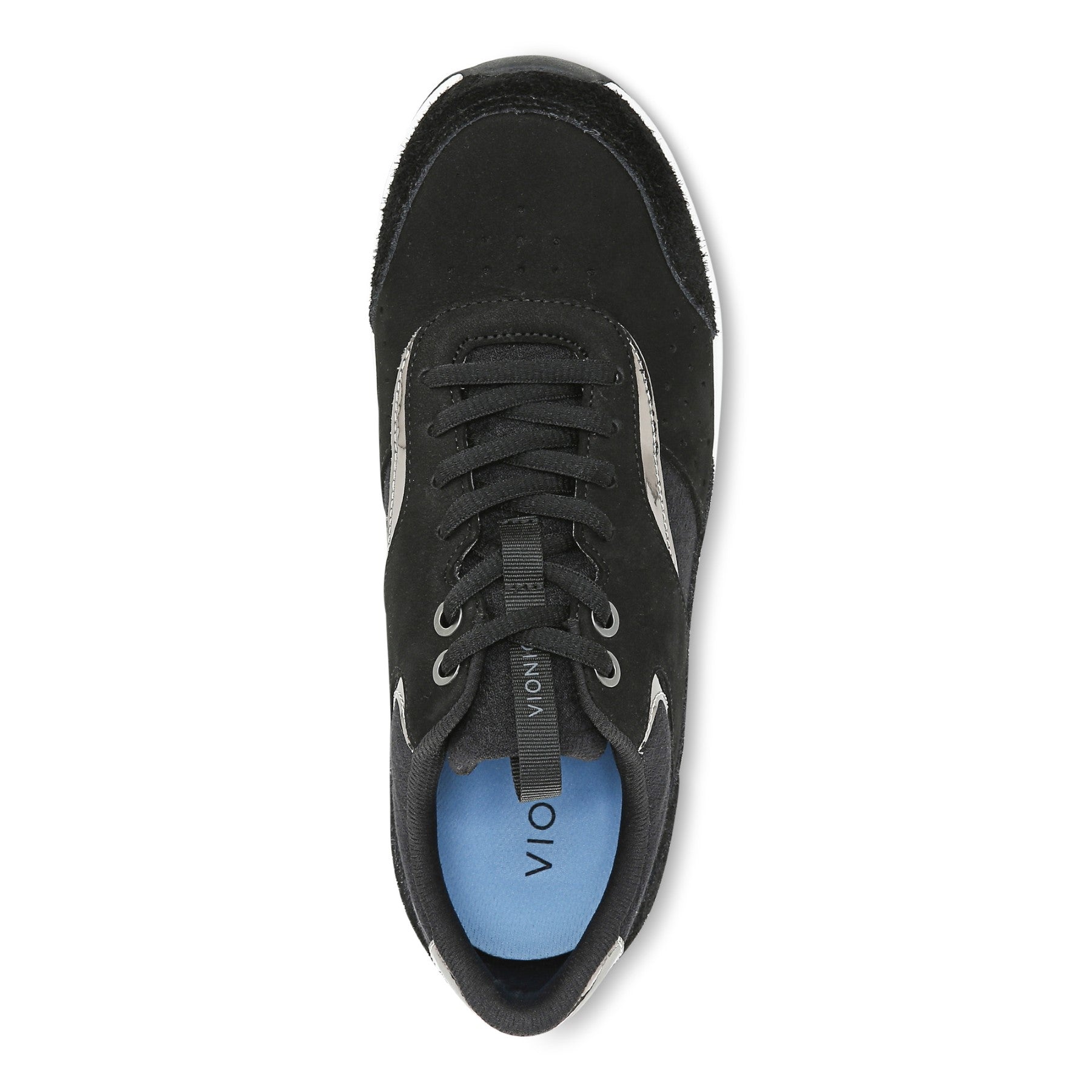 Vionic Nova Womens Oxford/Lace Up Casual - Black - Top