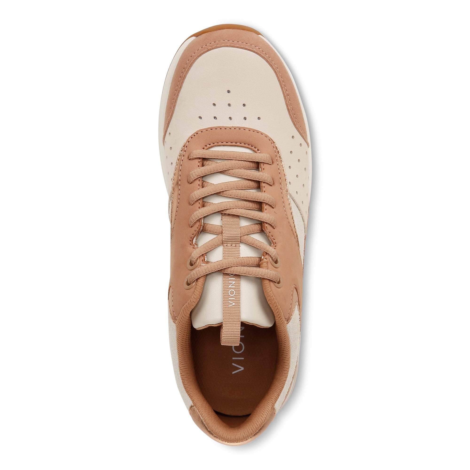 Vionic Nova Women's Athletic Sneaker - Macaroon Brown - Top