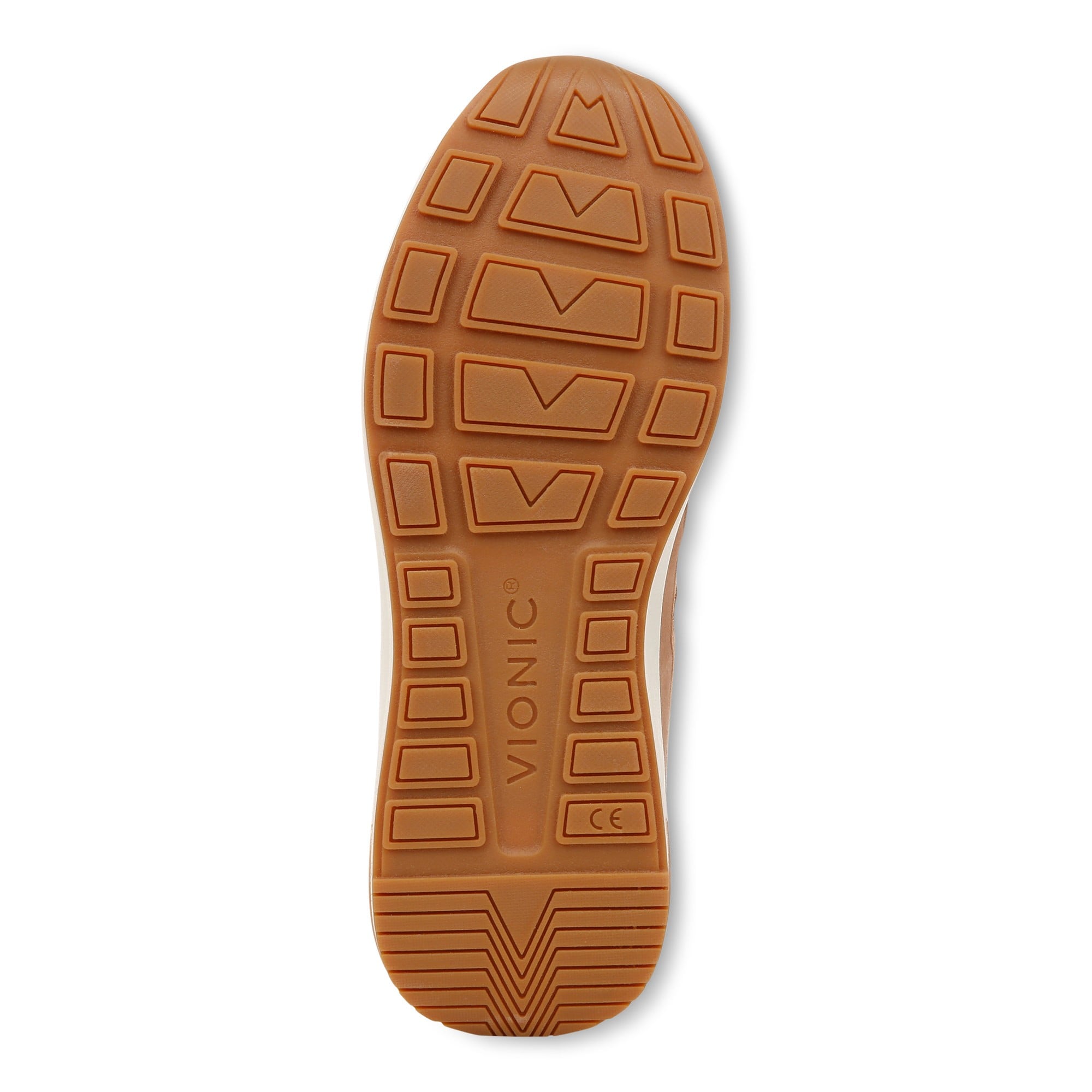 Vionic Nova Women's Athletic Sneaker - Macaroon Brown - Bottom