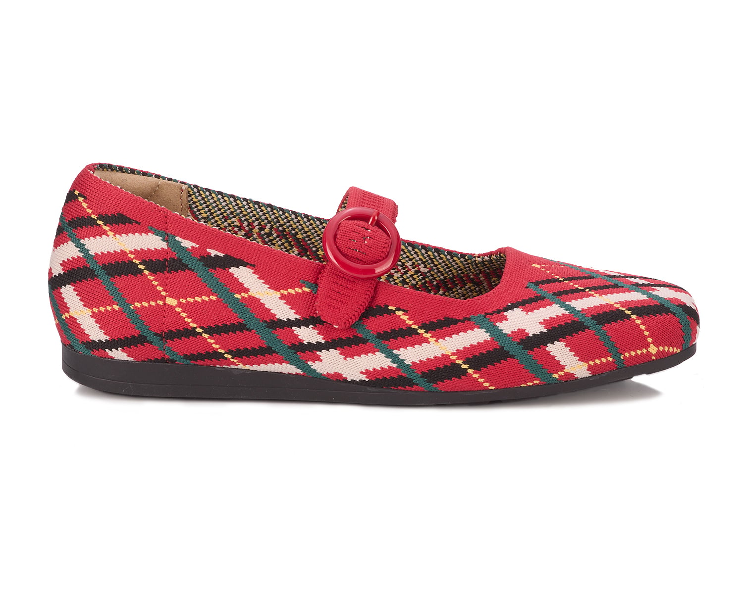 Ros Hommerson Naomi - Tartan Plaid - Outside View