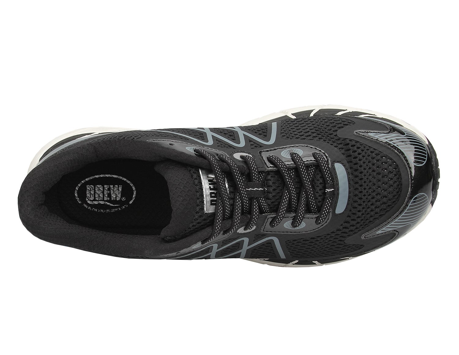Drew Nash - Black Mesh Combo - Sole View