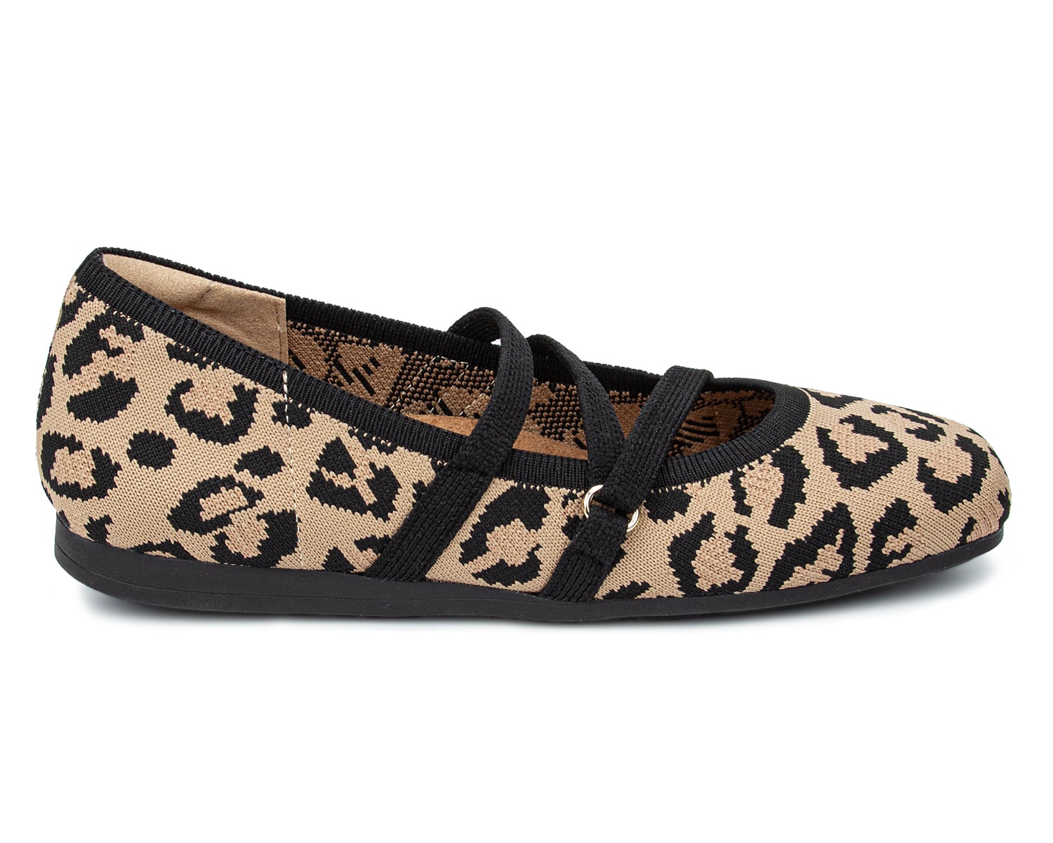 Ros Hommerson Nicolette - Leopard Knit - Outside View