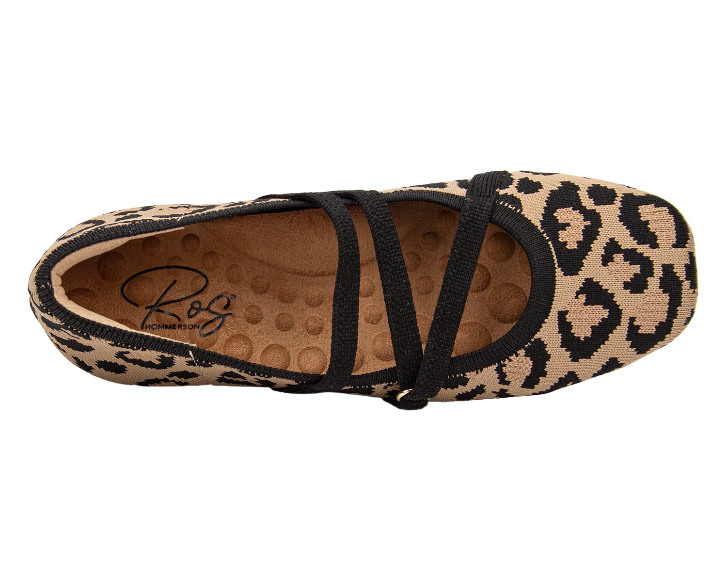 Ros Hommerson Nicolette - Leopard Knit - Sole View