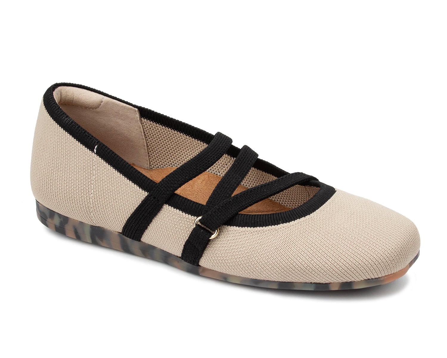 Ros Hommerson Nicolette - Taupe Knit - Main View