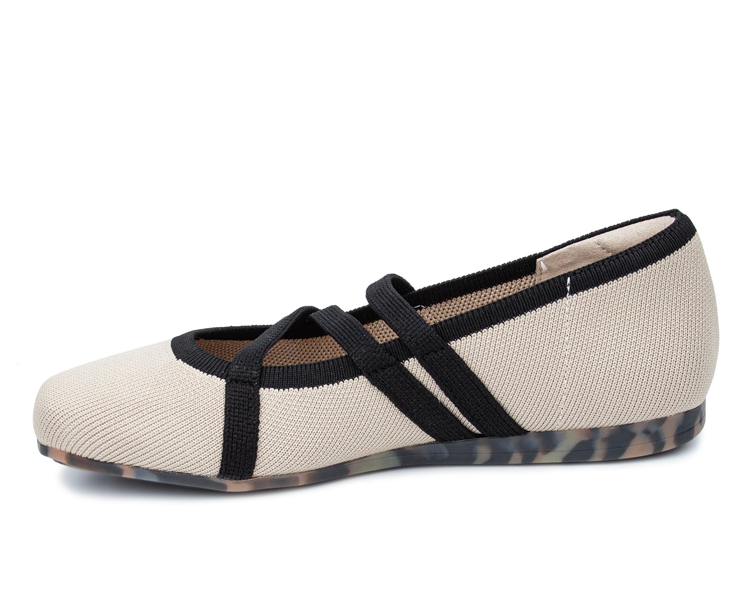 Ros Hommerson Nicolette - Taupe Knit - Inside View