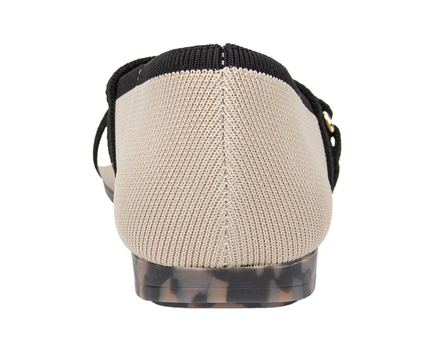 Ros Hommerson Nicolette - Taupe Knit - Back View