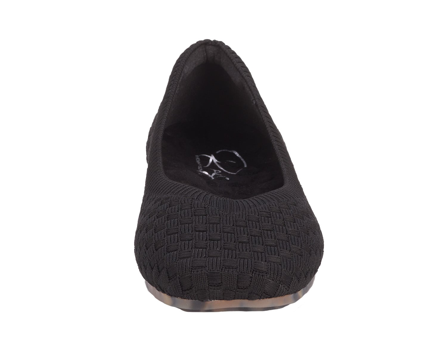 Ros Hommerson Niki - Black Woven Knit - Front View