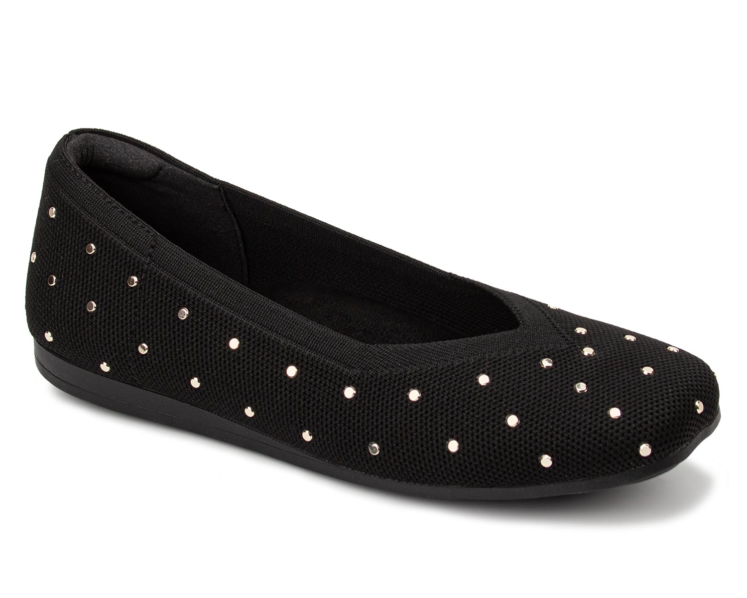 Ros Hommerson Niki - Black Knit Studs - Main View