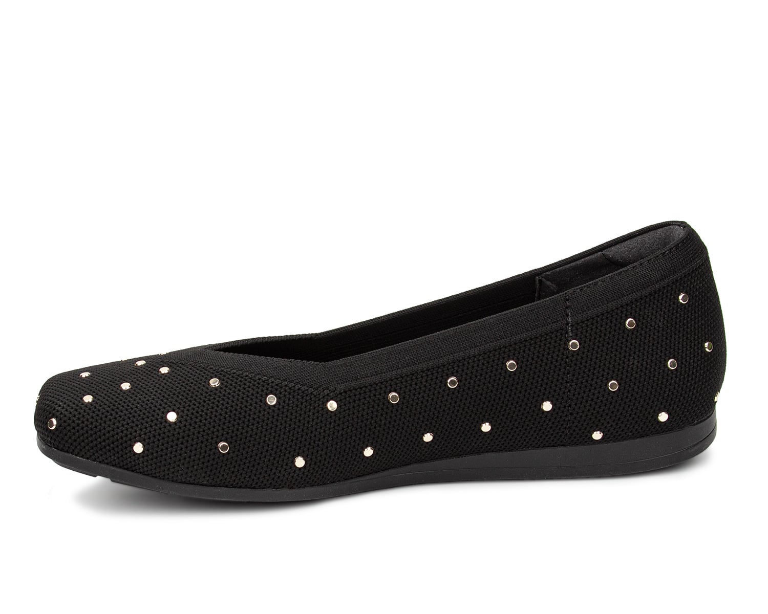 Ros Hommerson Niki - Black Knit Studs - Inside View