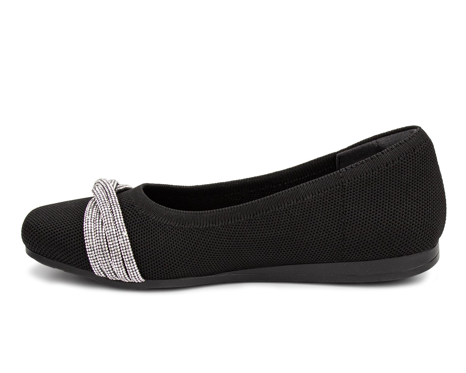 Ros Hommerson Nissa - Black Knit Rhinestone - Inside View