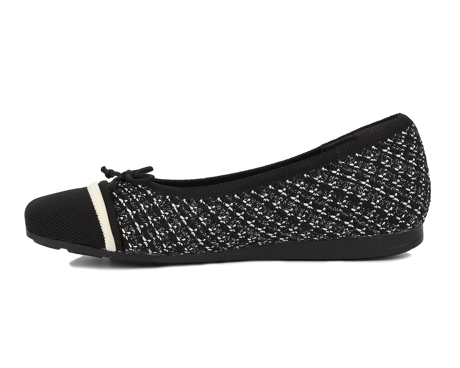 Ros Hommerson Noelle - Black Sparkle Knit - Inside View