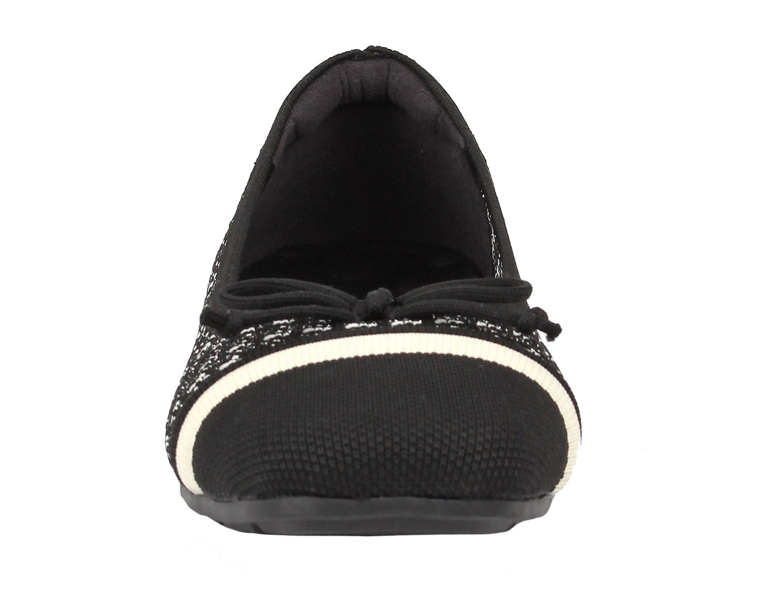 Ros Hommerson Noelle - Black Sparkle Knit - Front View