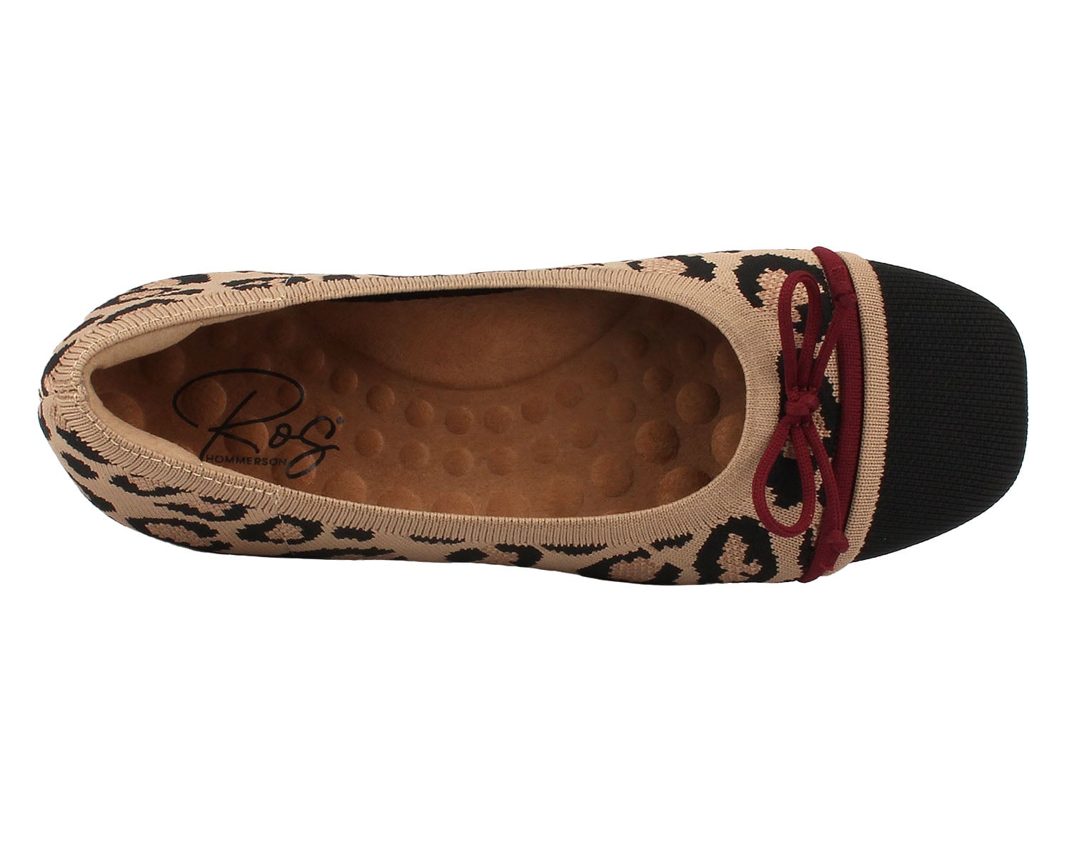 Ros Hommerson Noelle - Leopard Knit - Sole View