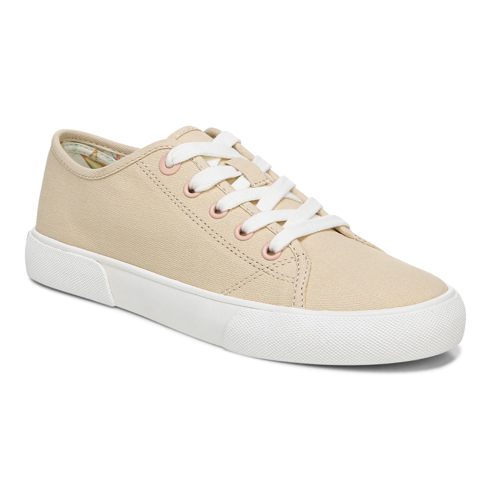 Vionic Oasis Womens Oxford/Lace Up Casual - Semolina - Angle main